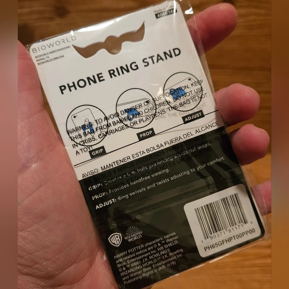 Harry Potter Slytherin Ring Phone Grip/ Stand